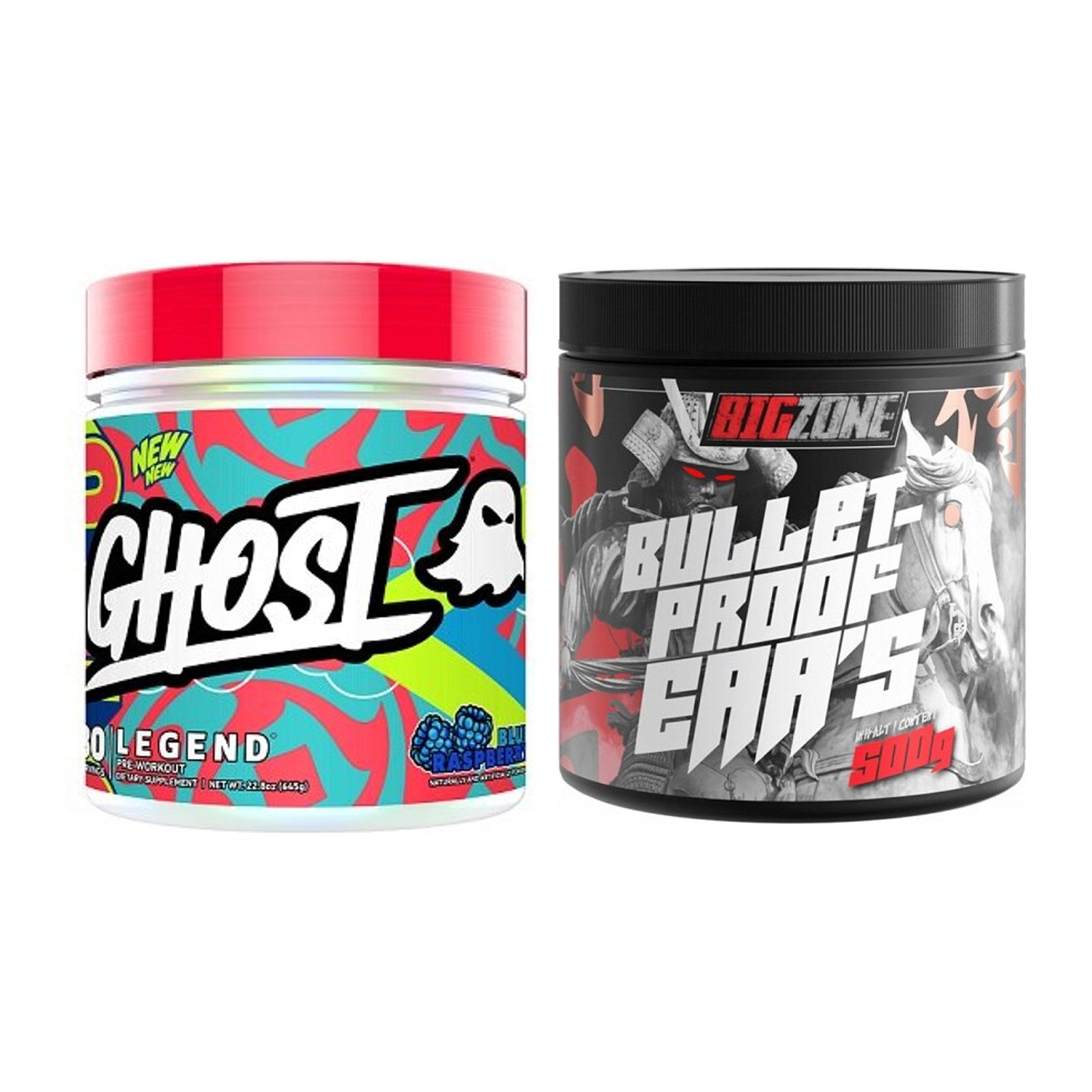 Trainings-Set: Ghost Legend V4 30 Serv. + Big Zone Bulletproof EAA's – alle enthaltenen Artikel