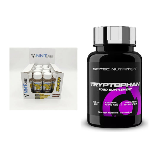 Trainings-Set: NNT Extreme Pre-Workout Shot + Scitec Tryptophan – alle enthaltenen Artikel
