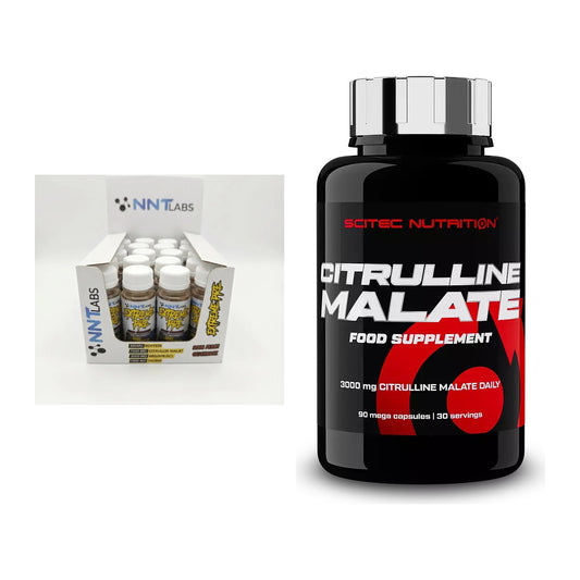Trainings-Set: NNT Extreme Pre-Workout Shot + Scitec Citrulline Malate – alle enthaltenen Artikel