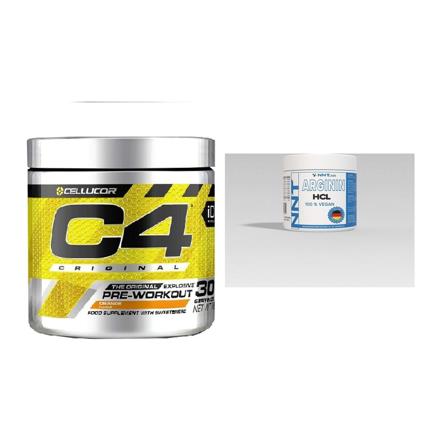 Trainings-Set: Cellucor C4 Original 30Serv. (Icy + NNT Arginin – alle enthaltenen Artikel