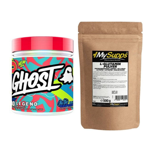 Trainings-Set: Ghost Legend V4 30 Serv. + MySupps Glutamine – alle enthaltenen Artikel
