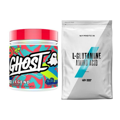 Trainings-Set: Ghost Legend V4 30 Serv. + MyProtein Glutamin – alle enthaltenen Artikel