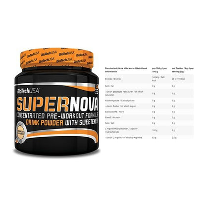 Trainings-Set: BioTech Supernova + INLEAD L-Arginin HCL – alle enthaltenen Artikel