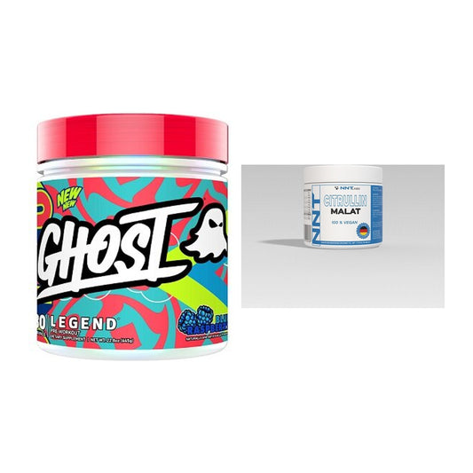 Zestaw treningowy: Ghost Legend V4 30 porcji + cytrulina NNT – wszystkie elementy w zestawie