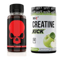 Trainings-Set: Genius Nutrition Warcry Liquid + MST Creatine Kick – alle enthaltenen Artikel