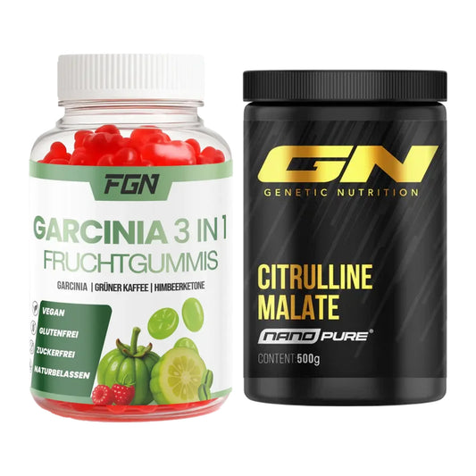 Tréninková sada: FGN Garcinia 60 ovocných gumiček + GN Citrulin Malát - všechny položky v ceně