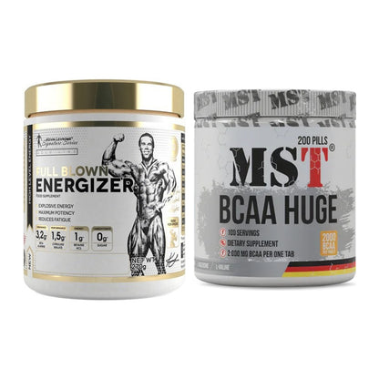 Trainings-Set: Kevin Levrone Full Blown + MST BCAA Huge 200 Tabl./ – alle enthaltenen Artikel