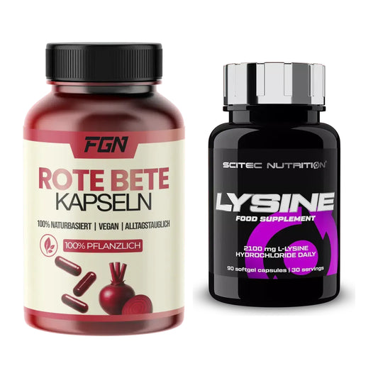 Trainings-Set: FGN Rote Beete + Scitec Lysine – alle enthaltenen Artikel