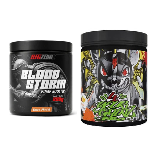 Träningsset: Big Zone Bloodstorm 2.0 + BPS-Pharma EAA:s 4Your - alla artiklar ingår