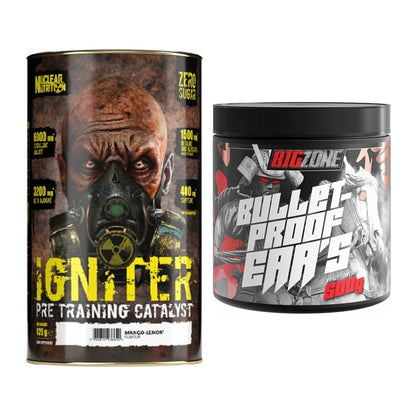 Trainings-Set: Nuclear Nutrition IGNITER + Big Zone Bulletproof EAA's – alle enthaltenen Artikel