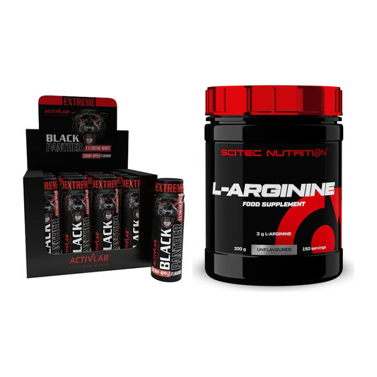 Trainings-Set: Activlab Black Panther Extreme + Scitec Arginin – alle enthaltenen Artikel