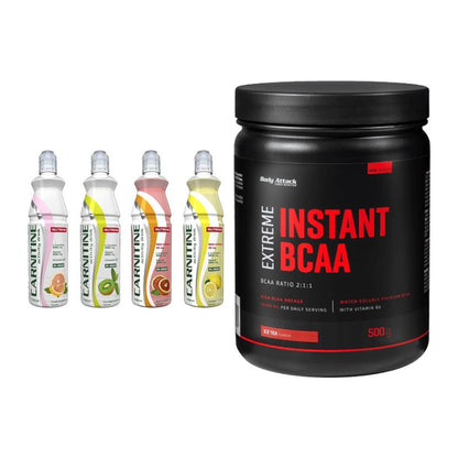 Trainings-Set: Nutrend Activity + Body Attack Instant BCAA – alle enthaltenen Artikel