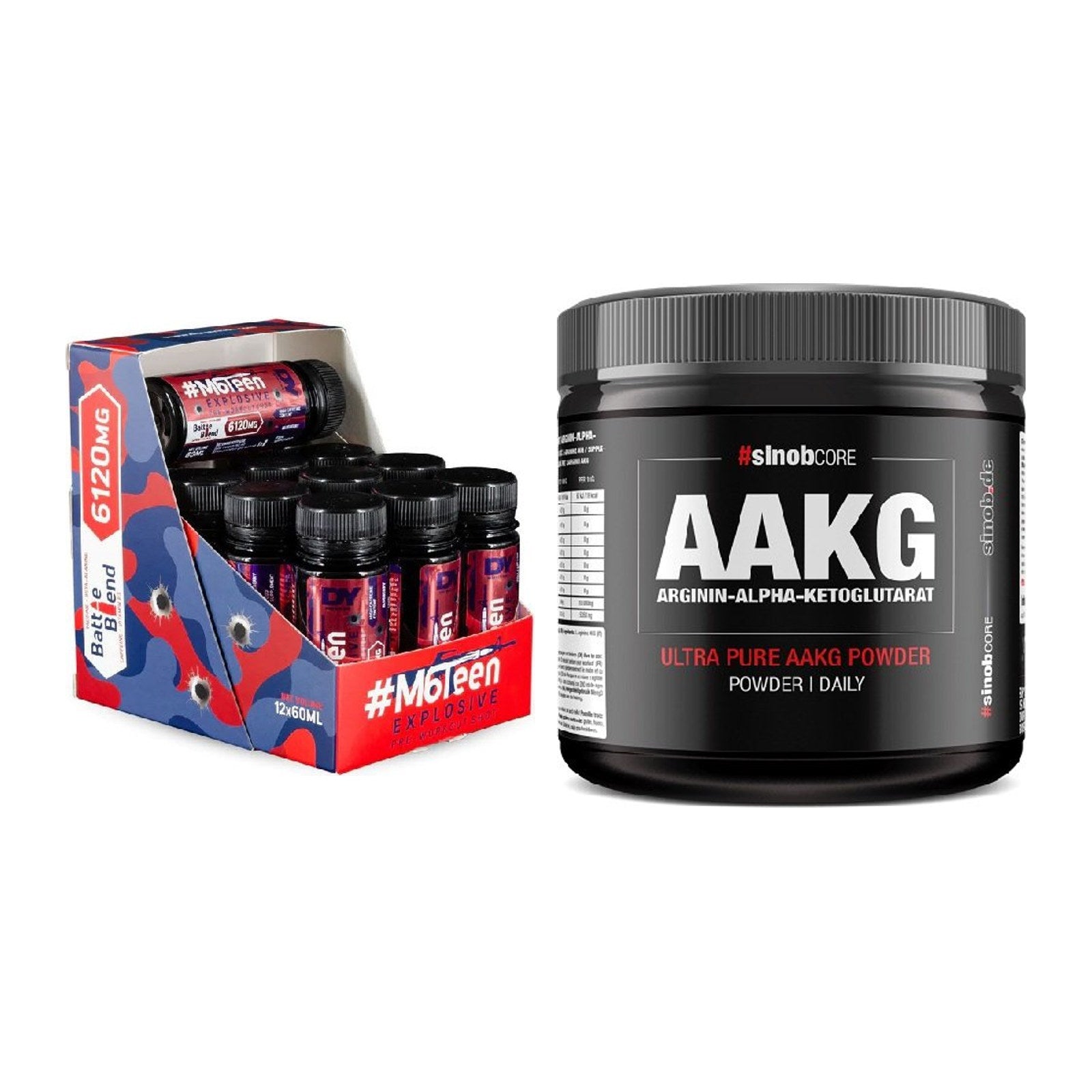 Trainings-Set: DY Nutrition M6Teen + Sinob Core Arginin AAKG – alle enthaltenen Artikel
