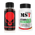 Trainings-Set: Genius Nutrition Warcry + MST Vitamin D3 5000IU 120 – alle enthaltenen Artikel