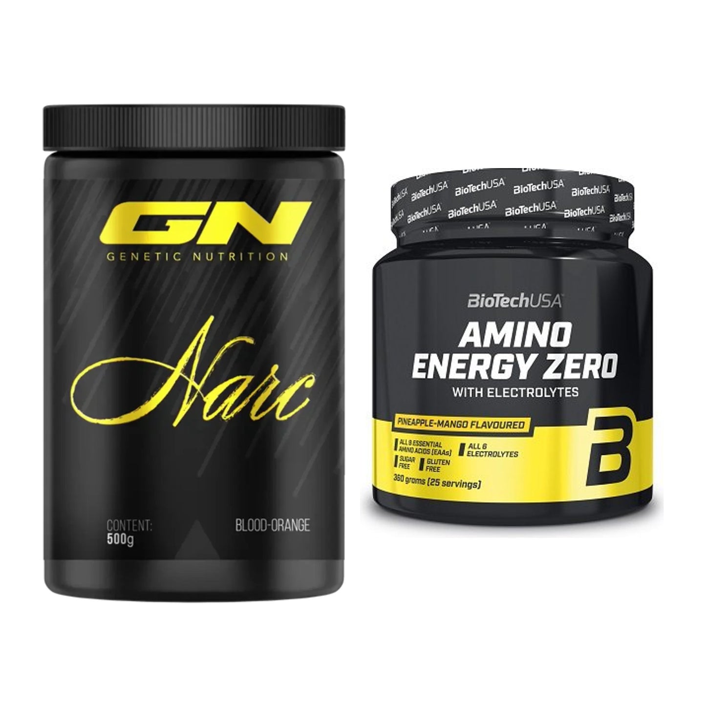 Trainings-Set: GN Narc + BioTech Amino Energy Zero – alle enthaltenen Artikel