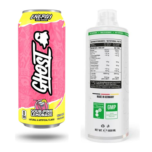 Trainings-Set: Ghost Energy + MST L-Carnitine 100.000 (1000ml) – alle enthaltenen Artikel