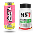 Trainings-Set: Ghost Energy + MST Vitamin D3 5000IU 120 Softgels – alle enthaltenen Artikel