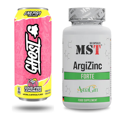 Trainings-Set: Ghost Energy + MST ArgiZinc Forte – alle enthaltenen Artikel
