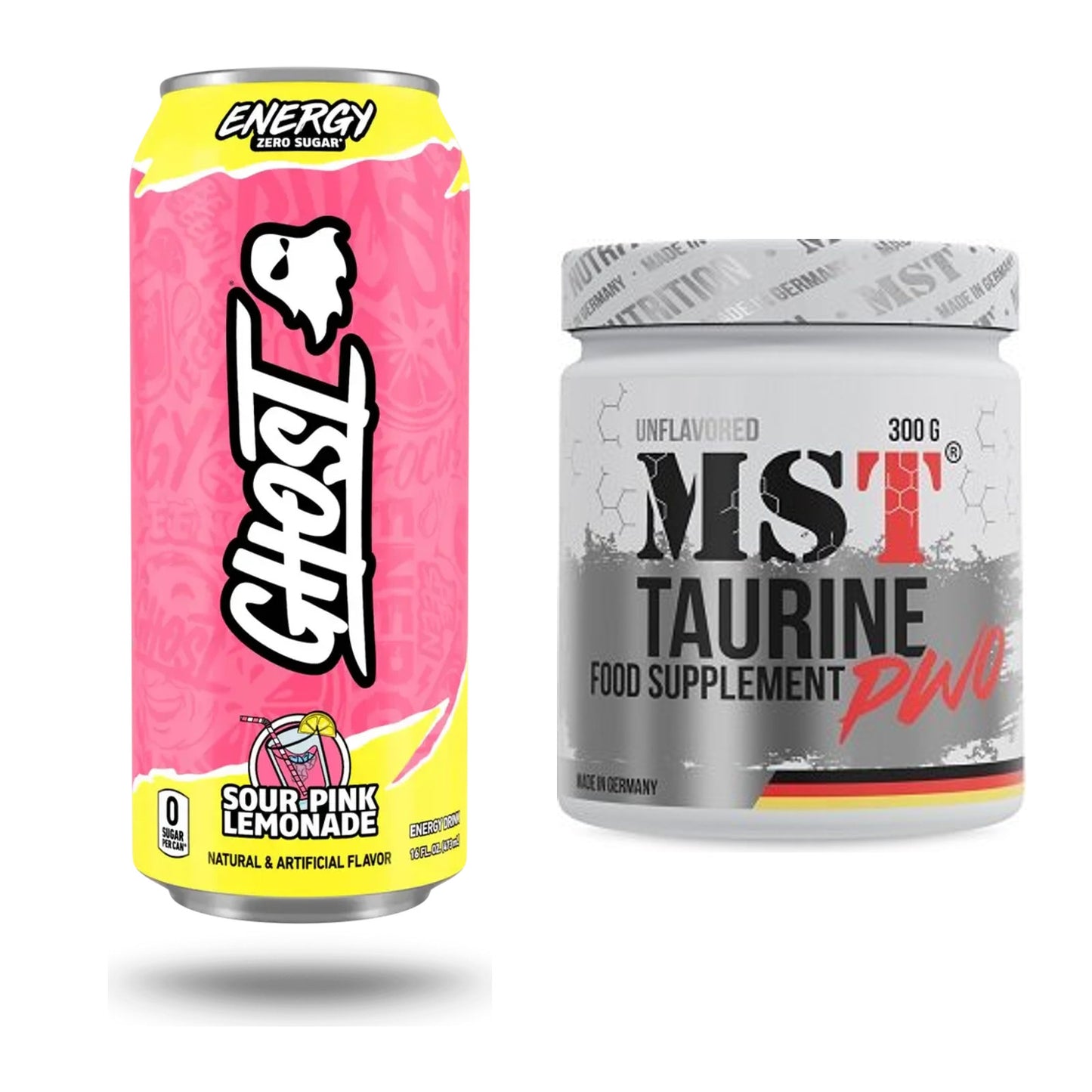 Trainings-Set: Ghost Energy + MST Taurine – alle enthaltenen Artikel