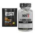 Trainings-Set: ESN Crank Pump Pro 2.0 + MST 21 Amino Acids – alle enthaltenen Artikel