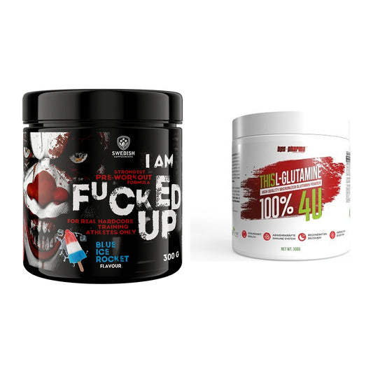 Trainings-Set: Swedish Supplements Fucked + BPS-Pharma This Glutamin – alle enthaltenen Artikel