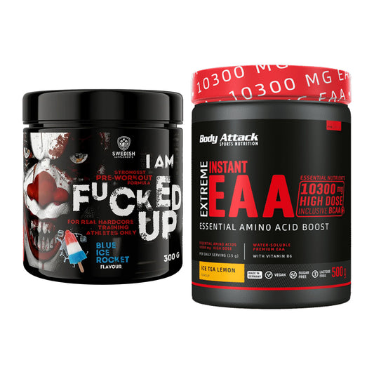Trainings-Set: Swedish Supplements Fucked + Body Attack Extreme – alle enthaltenen Artikel