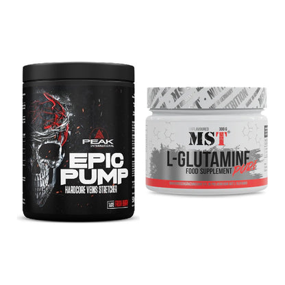 Trainings-Set: Peak EPIC Pump + MST Glutamine – alle enthaltenen Artikel