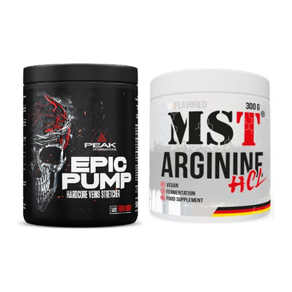 Trainings-Set: Peak EPIC Pump + MST Arginine HCL – alle enthaltenen Artikel