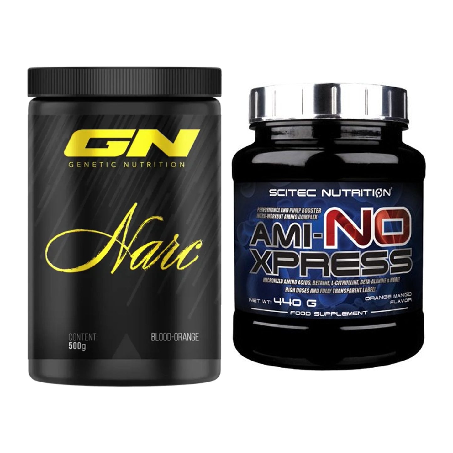 Trainings-Set: GN Narc + Scitec Ami-NO Xpress – alle enthaltenen Artikel