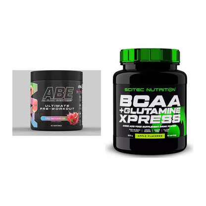 Trainings-Set: Applied Nutrition A.B.E + Scitec BCAA+ Glutamine – alle enthaltenen Artikel