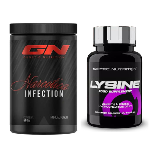 Trainings-Set: GN Narcotica Infection + Scitec Lysine – alle enthaltenen Artikel