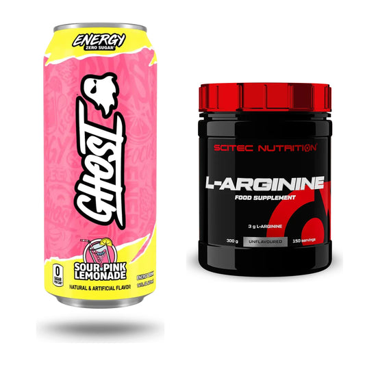 Trainings-Set: Ghost Energy + Scitec Arginin – alle enthaltenen Artikel