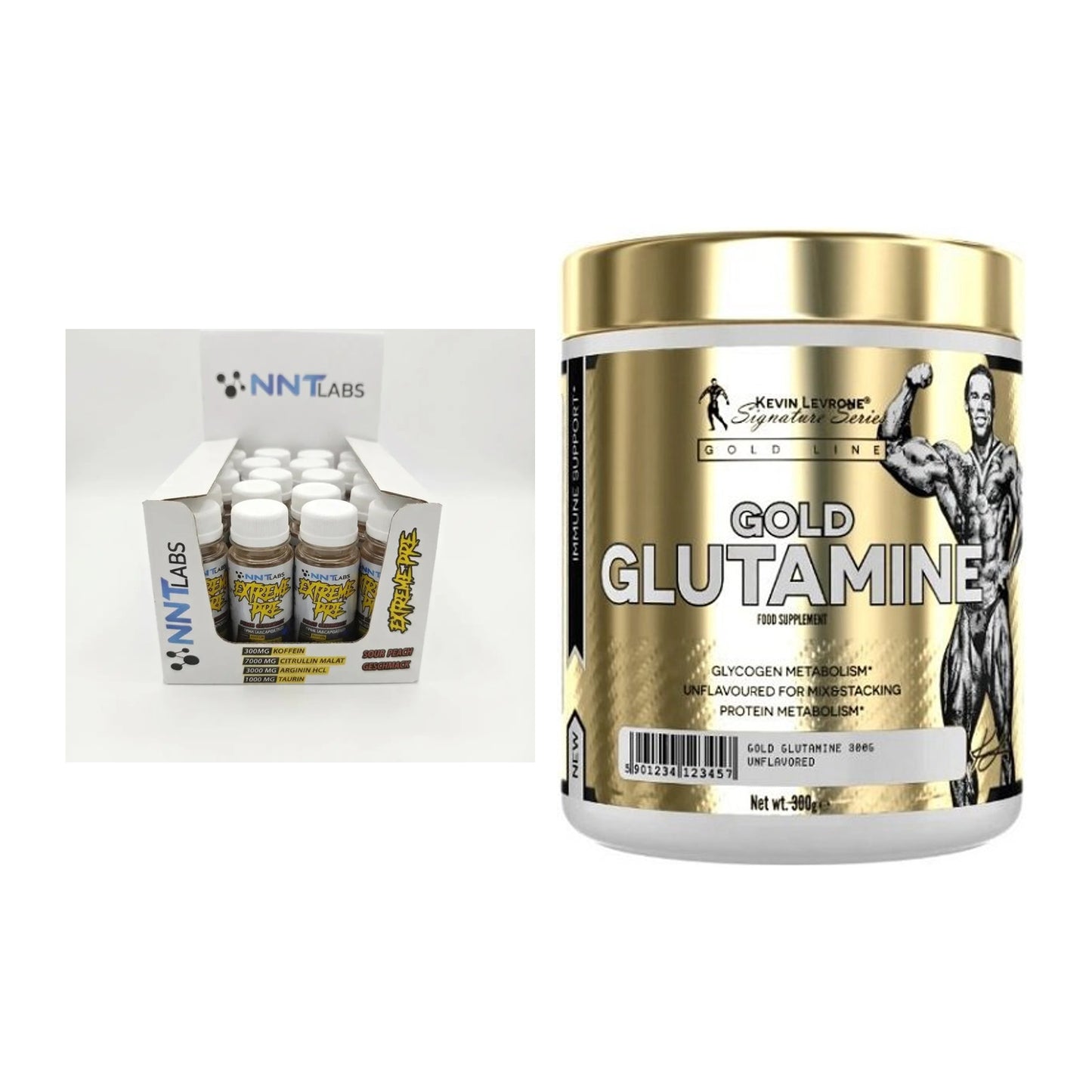 Trainings-Set: NNT Extreme Pre-Workout + Kevin Levrone GOLD – alle enthaltenen Artikel