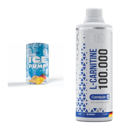 Trainings-Set: FA Nutrition ICE Pump + MST L-Carnitine Carnipure – alle enthaltenen Artikel