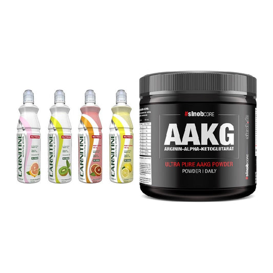 Trainings-Set: Nutrend Activity + Sinob Core Arginin AAKG – alle enthaltenen Artikel