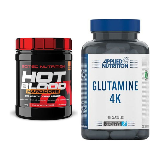 Trainings-Set: Scitec Hot Blood Hardcore + Applied Nutrition – alle enthaltenen Artikel