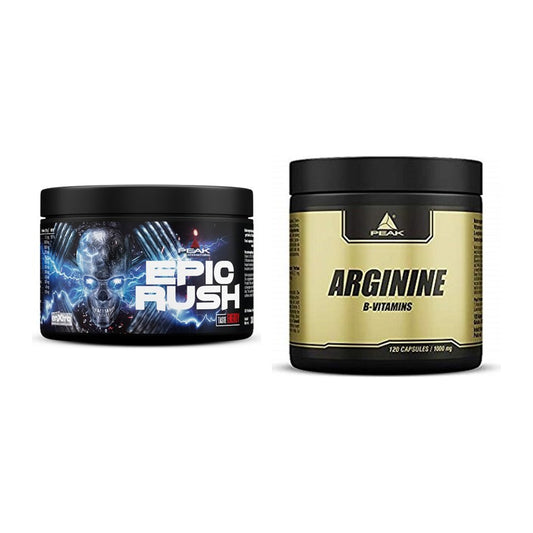 Trainings-Set: Peak Epic Rush + Peak Arginin – alle enthaltenen Artikel
