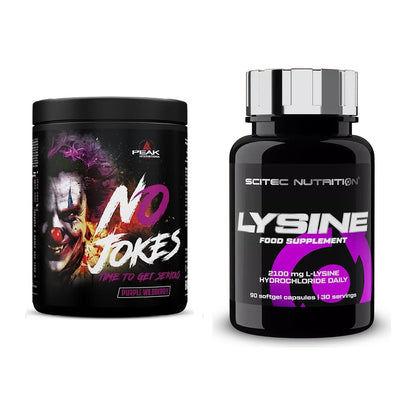 Trainings-Set: Peak No Jokes + Scitec Lysine – alle enthaltenen Artikel