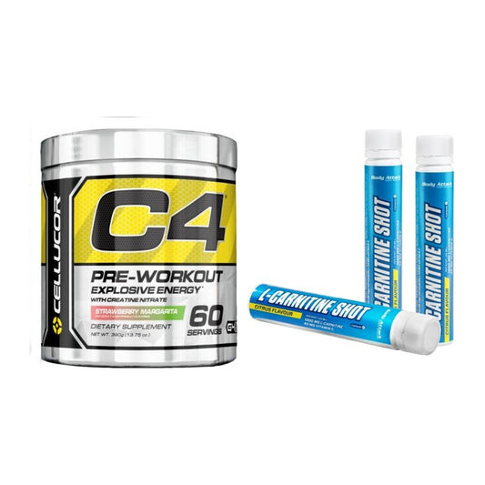 Trainings-Set: Cellucor C4 Original 60 + Body Attack L-Carnitine – alle enthaltenen Artikel