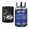 Trainings-Set: Peak EPIC Pump 500g (Fresh Berry) + Scitec AAKG – alle enthaltenen Artikel