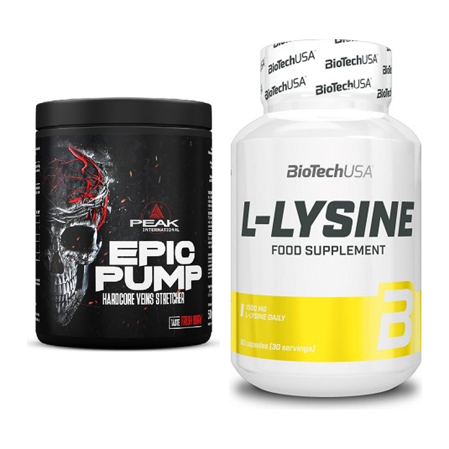 Trainings-Set: Peak EPIC Pump + BioTech L-Lysine – alle enthaltenen Artikel