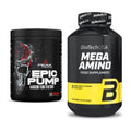 Trainings-Set: Peak EPIC Pump 500g (Fresh Berry) + BioTech Mega Amino – alle enthaltenen Artikel