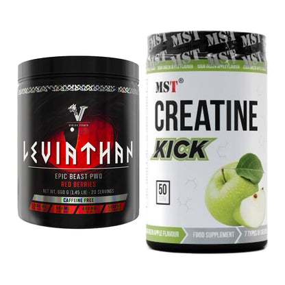Trainings-Set: Viking Power Leviathan Hardcore + MST Creatine Kick – alle enthaltenen Artikel