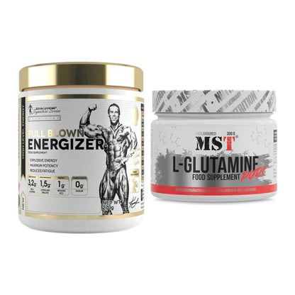 Trainings-Set: Kevin Levrone Full Blown Energizer + MST Glutamine – alle enthaltenen Artikel