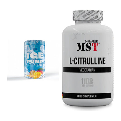 Trainings-Set: FA Nutrition ICE Pump Pre-Workout + MST Citrulline – alle enthaltenen Artikel