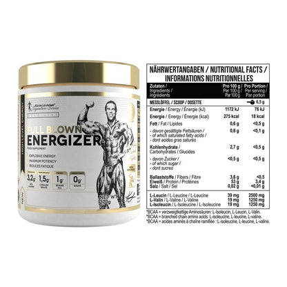 Trainings-Set: Kevin Levrone Full Blown Energizer + MST BCAA Zero – alle enthaltenen Artikel
