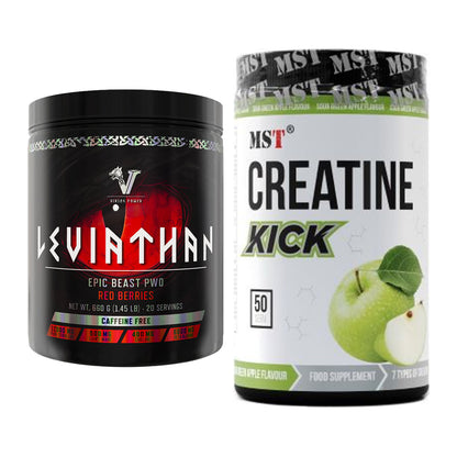 Trainings-Set: Viking Power Leviathan Hardcore + MST Creatine Kick – alle enthaltenen Artikel