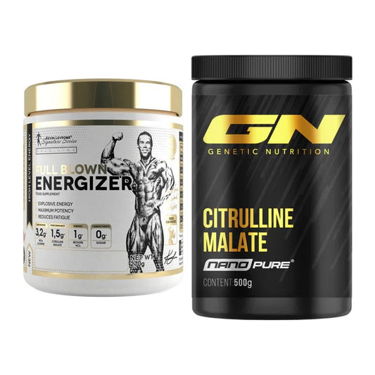 Trainings-Set: Kevin Levrone Full Blown + GN Citrulline Malate – alle enthaltenen Artikel
