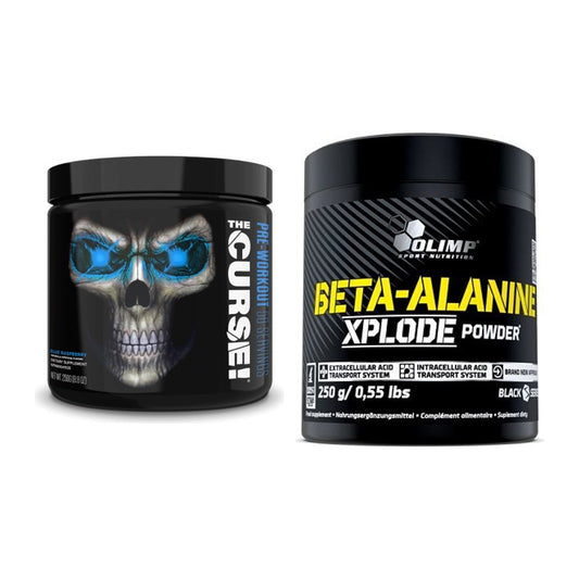 Treeningkomplekt: JNX Sports The Curse! + Olimp Beta-Alanine Xplode – kõik esemed kaasas