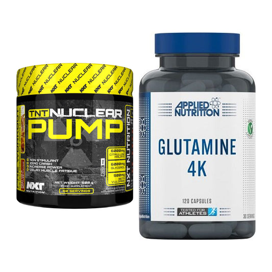 Treningssett: NXT Nutrition TNT Nuclear + Applied Nutrition - alle varer inkludert